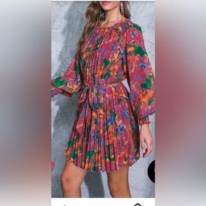 WASHED AWAY WOVEN MINI DRESS Flying Tomatoes